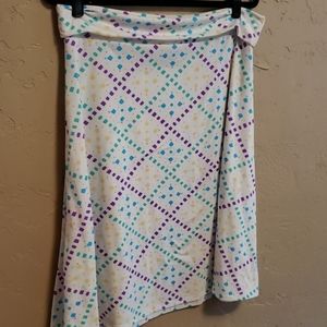🤑2/$10 LuLaRoe Azure skirt XL